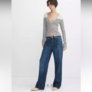 Featherweight Logan Wide-Leg Jean - Rag & Bone - Size 30